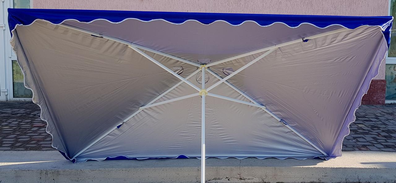 

Зонт садовый торговый Sansan Umbrella 010W синий 2,5м х 3,5м