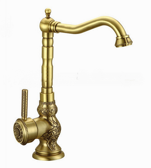 

Смеситель кухонный AQUAMARIN ANTIK 307 BRASS