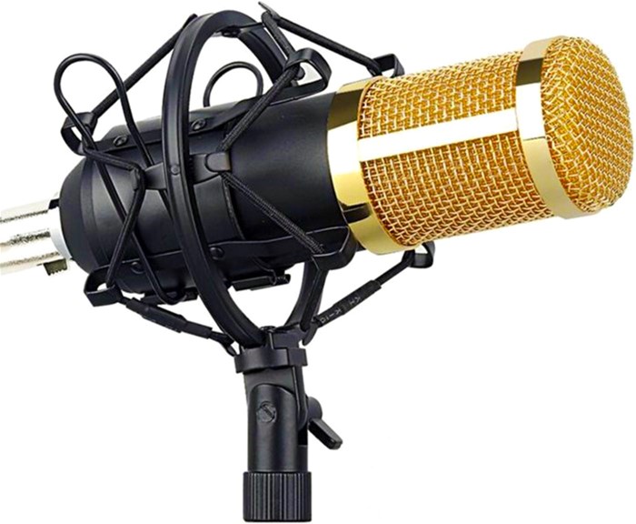 Акция на Микрофон конденсаторный Protech BM-800 Black (PM-9799) от Rozetka UA