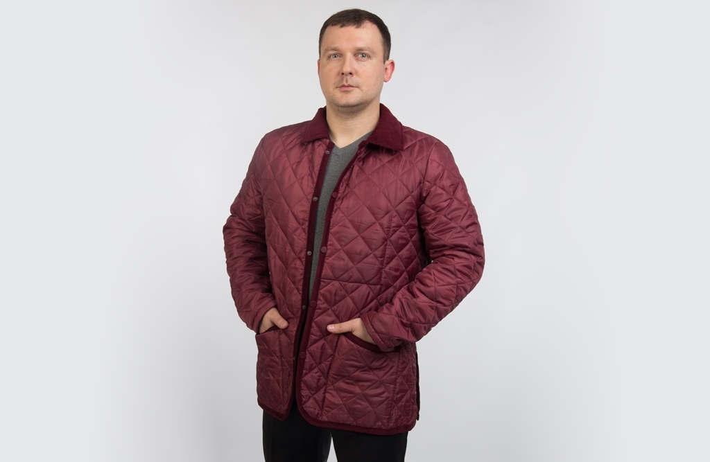 

Курточка Dan John 1016-39 Xxl Бордовая