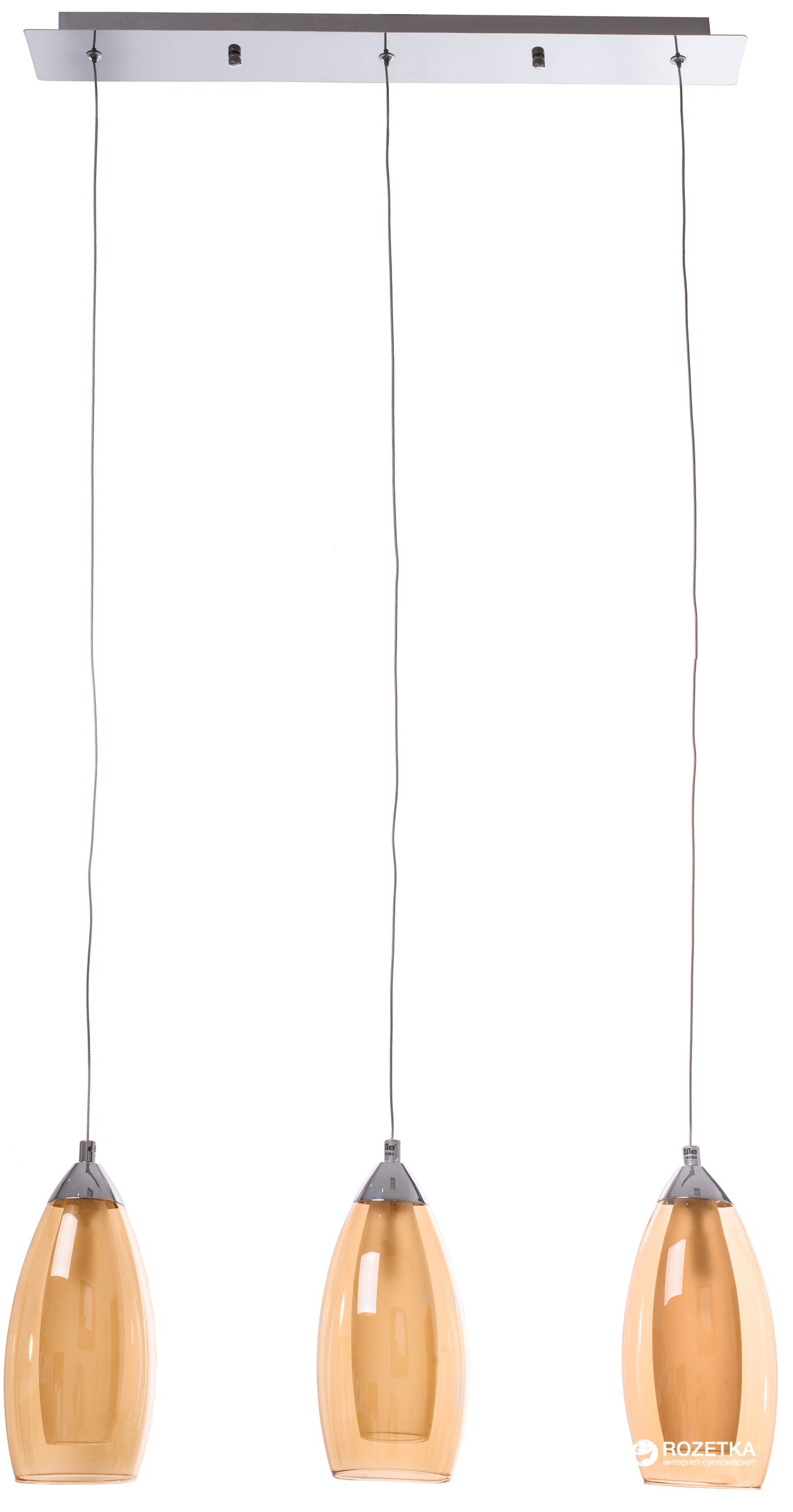

Люстра Brille BL-438S/3 G9 AMB/WH (23-504)