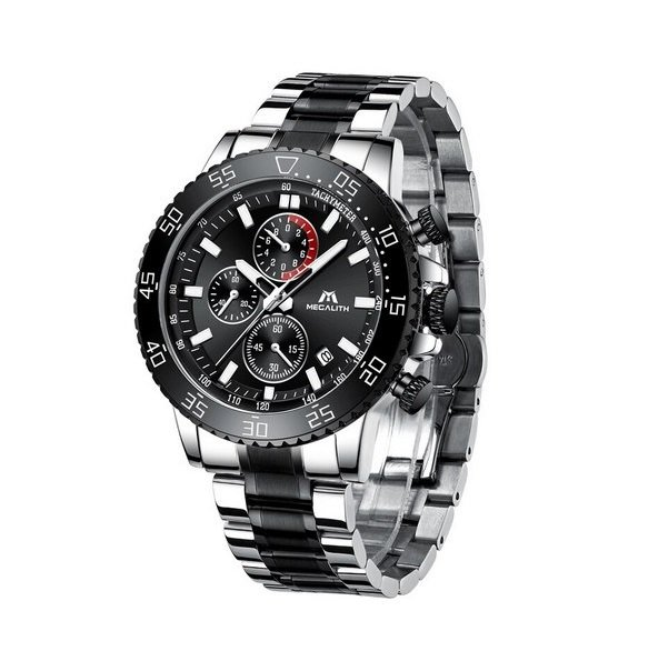 

Часы мужские Megalith 8087M Black-Silver