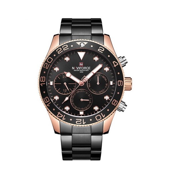 

Часы наручные Naviforce NF9147 Black-Cuprum 1096-0060
