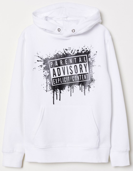 

Худи H&M 86820268 146-152 см Белое (hm07989476226)