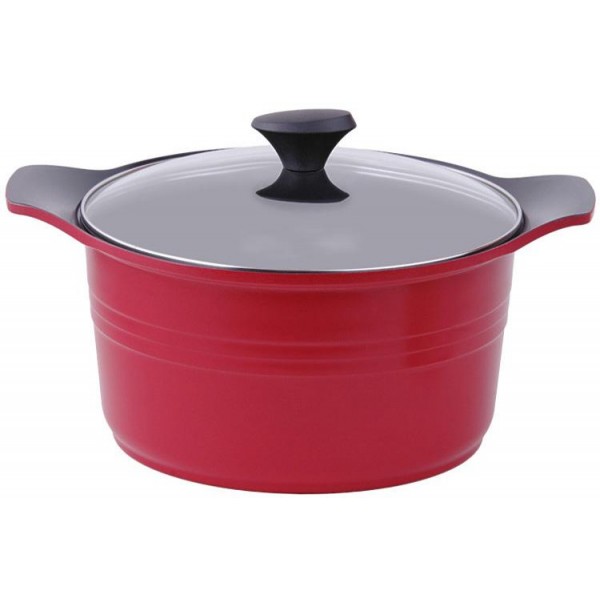 

Кастрюля из литого алюминия Fissman Assorty 7 л, с антипригарным покрытием