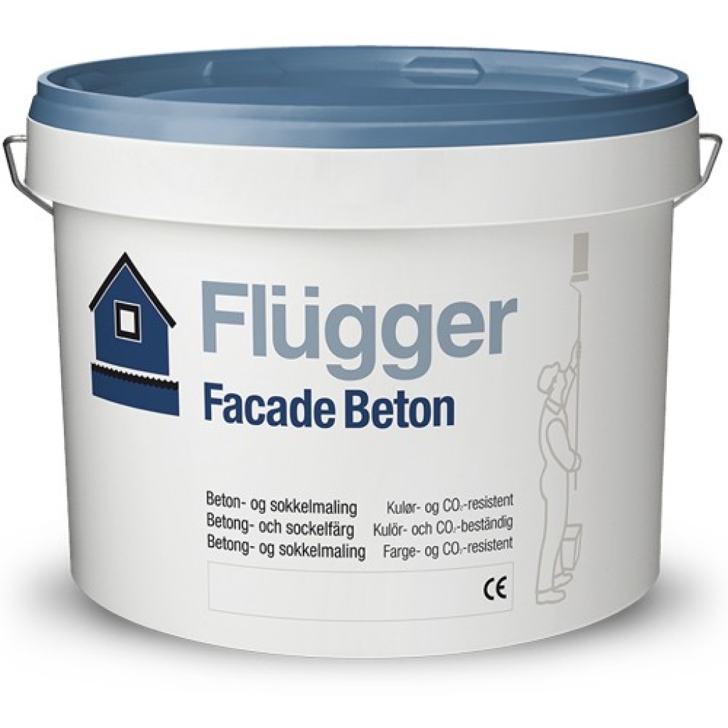 

Матовая фасадная краска Flugger Facade Beton (3 л) (Miranol)