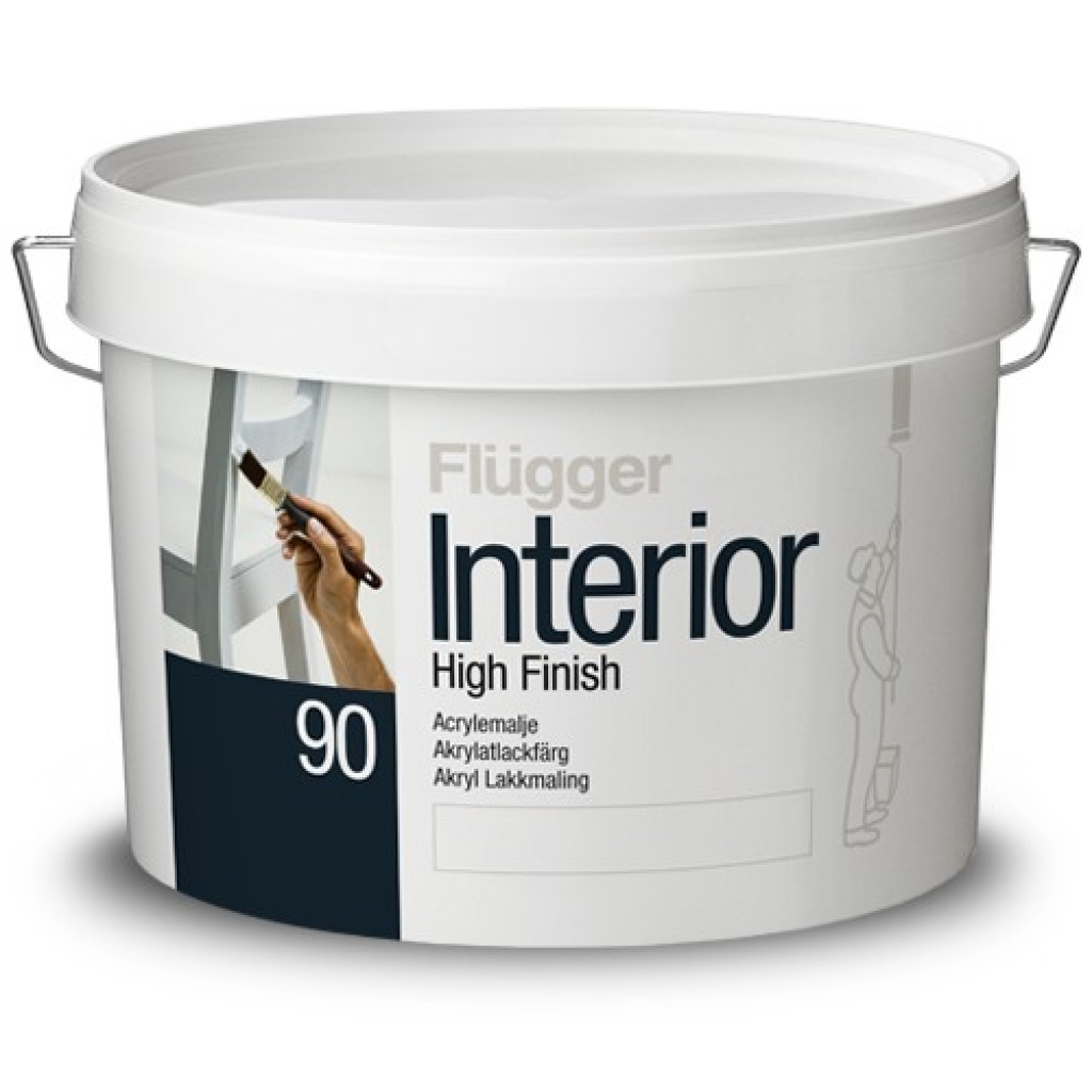 

Акриловая финишная эмаль Flugger Interior High Finish 90 (3 л) (Miranol)