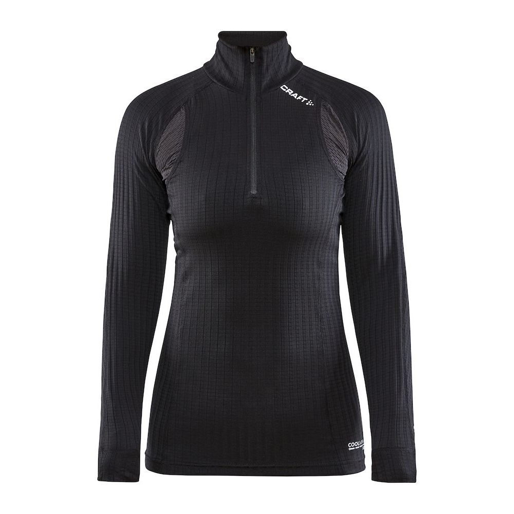 

Термофутболка Craft Active Extreme X ZIP LS W розмір S колір 999000