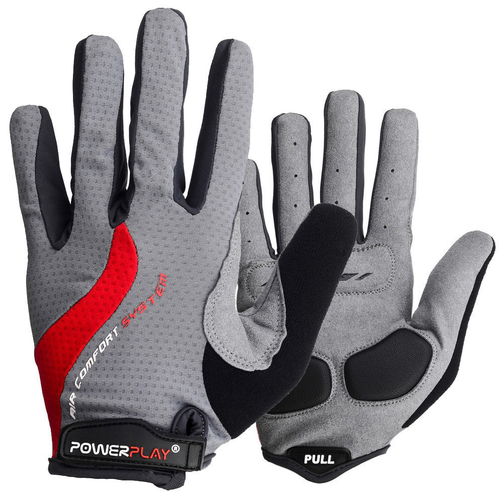 

Велорукавички 6554B PowerPlay XXL (fit0003149) Сіро-червоний