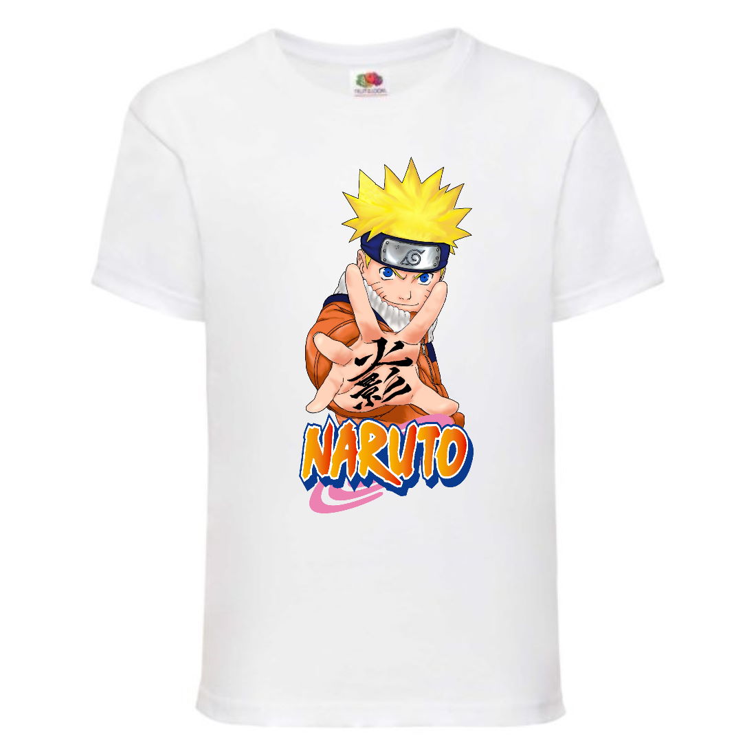 

Футболка детская Наруто 048 (Naruto) белая (NAR wh 048) 116 см