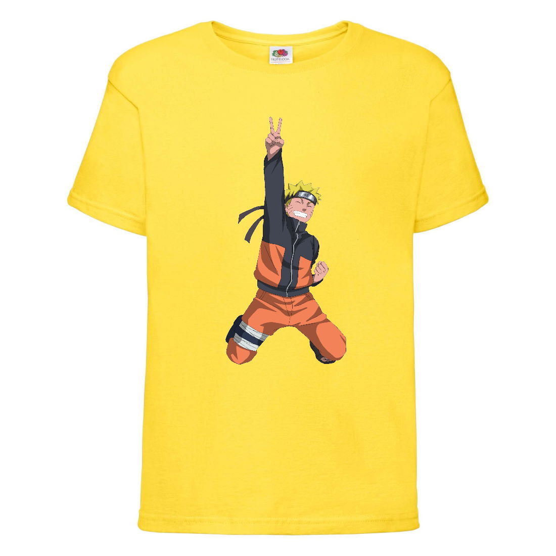 

Футболка детская Наруто 039 (Naruto) желтая (NAR yel 039) 116 см
