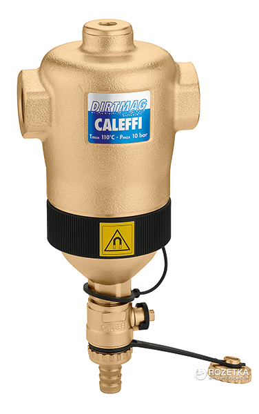 

Дешламатор с магнитом CALEFFI DISCAL горизонтальный 1 1/4" ВВ (546307)