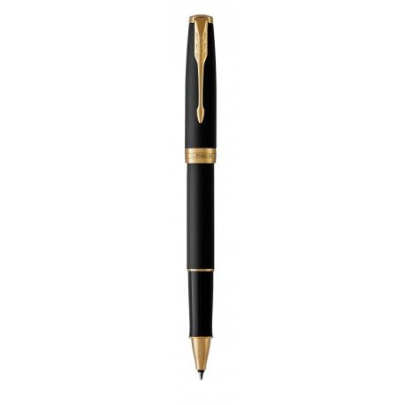 

Ручка Parker роллер SONNET 17 Matte Black Lacquer GT RB 84 822