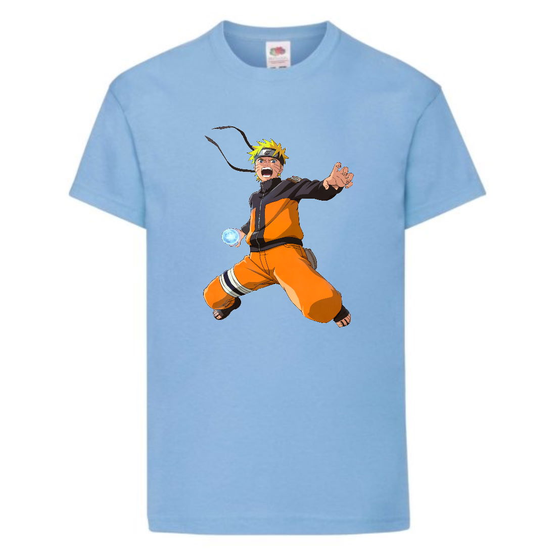 

Футболка детская Наруто 019 (Naruto) светлоголубая (NAR llbl 019) 116 см