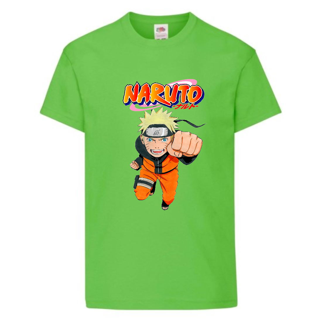 

Футболка детская Наруто 007 (Naruto) светлозеленая (NAR lgrn 007) 128 см