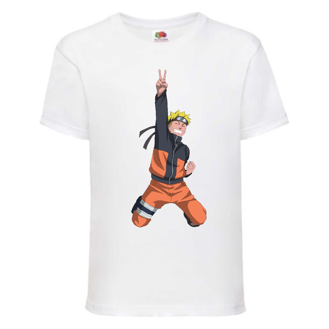 

Футболка детская Наруто 039 (Naruto) белая (NAR wh 039) 116 см