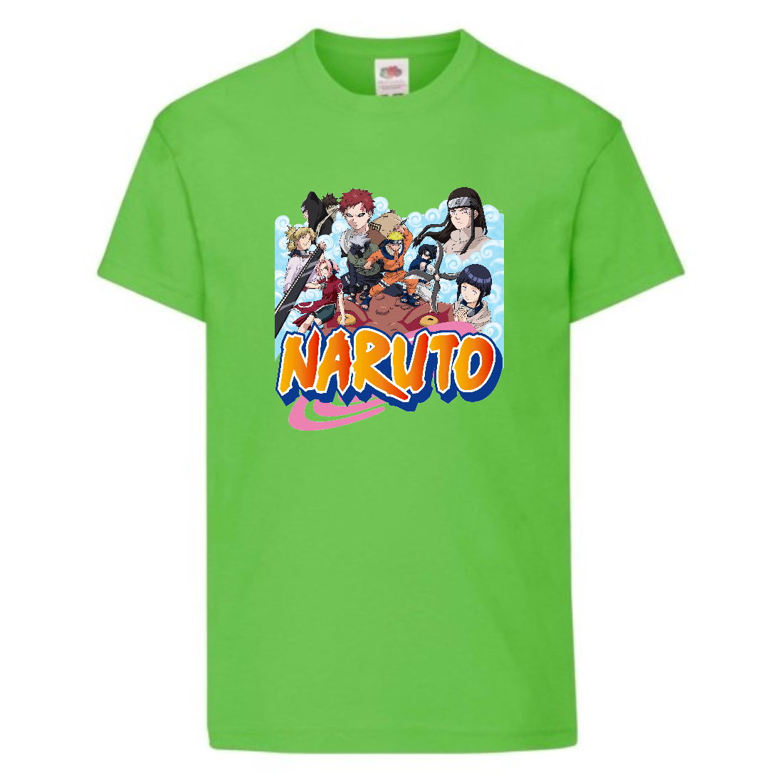 

Футболка детская Наруто 024 (Naruto) светлозеленая (NAR lgrn 024) 116 см