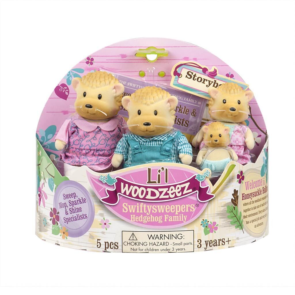 

Фигурка Li'l Woodzeez Семья Ежиков (6002M)