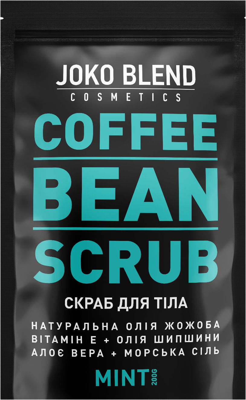 Акция на Кофейный скраб Joko Blend Mint 200 г (4823099500055) от Rozetka UA