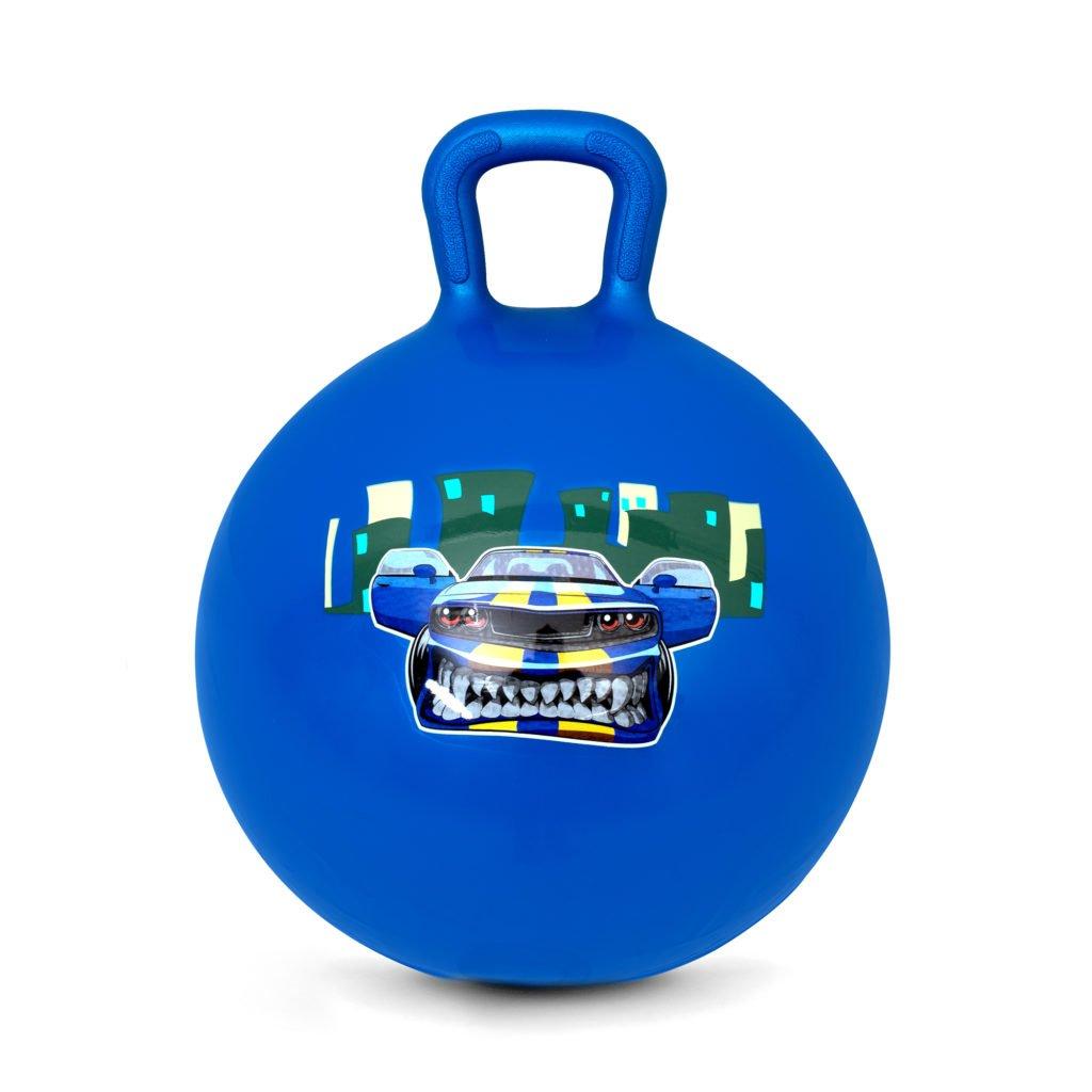 

Мяч детский прыгун с рожками 922740 Spokey 45 см (fit0001398) Синий