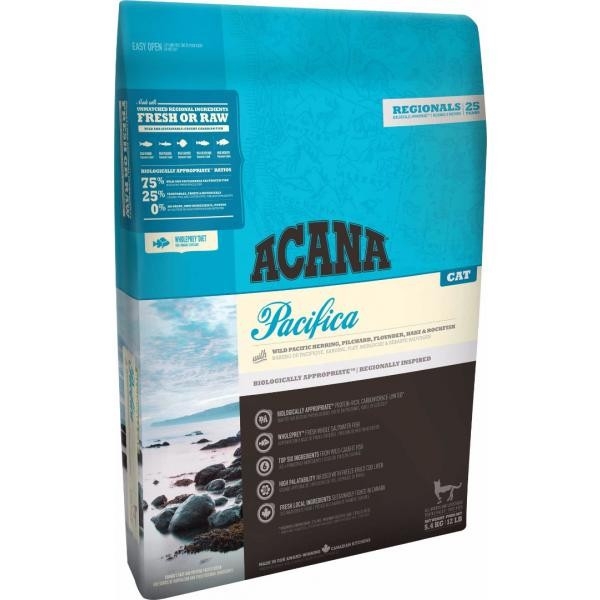 

Сухой корм для кошек всех пород ACANA Pacifica Cat 1,8 кг