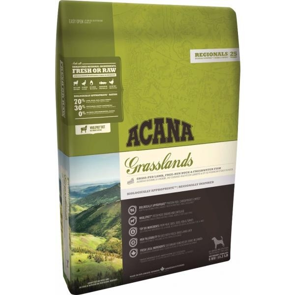 

Сухой корм для собак всех пород ACANA Grasslands Dog 6 кг