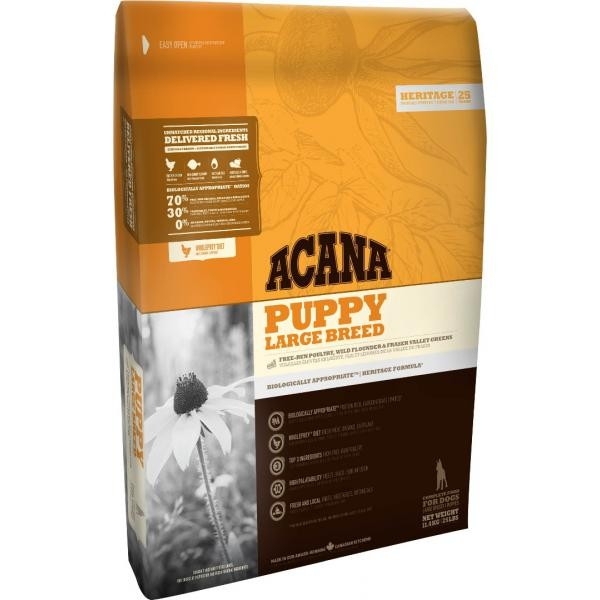 

Сухой корм для щенков крупных пород ACANA Puppy Large Breed 11.4 кг