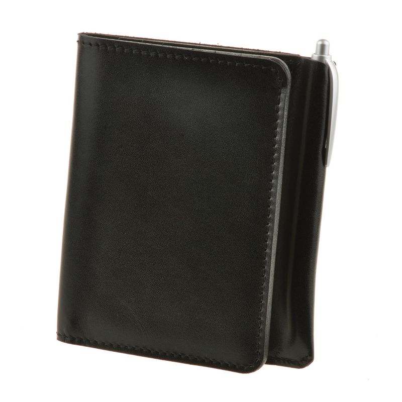 

Портмоне кожаное BlankNote 14x10,5 см Черный