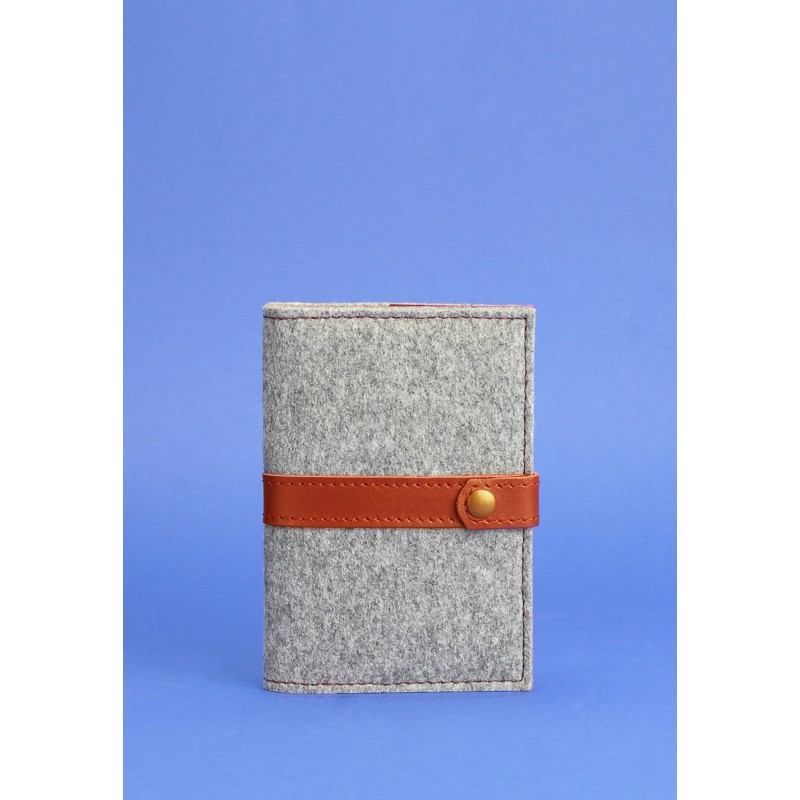 

Обложка для паспорта BlankNote 14x10 см (acs0004479) Серый