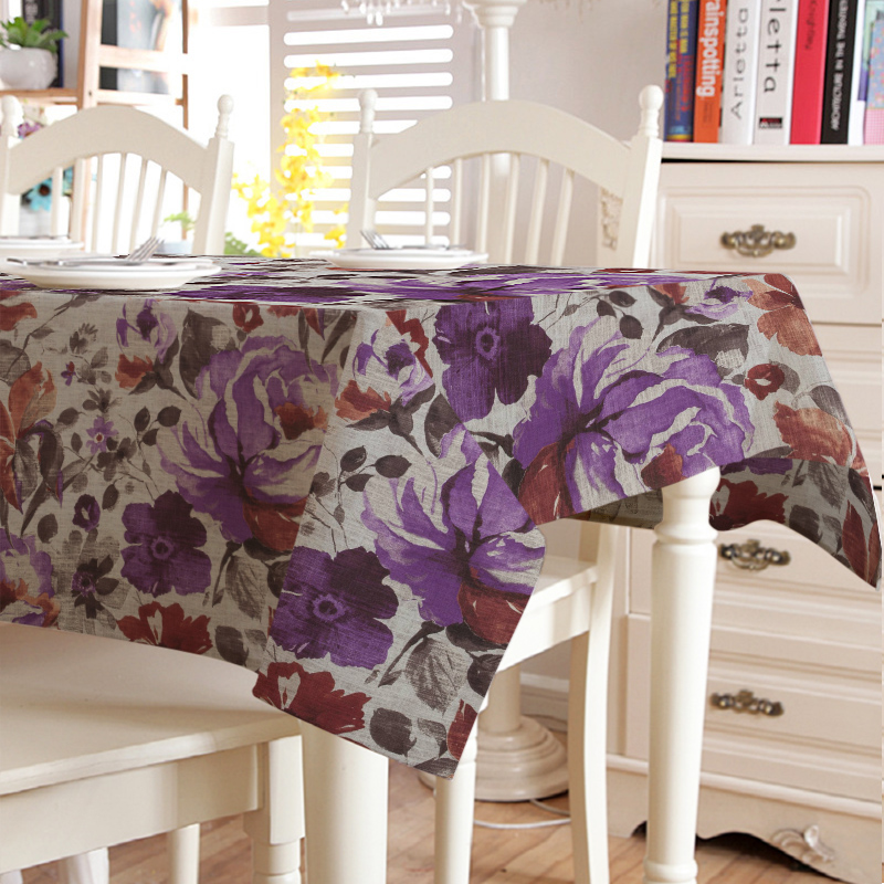 

Скатерть 8587 Time Textile 150x180 см Фиолетовый