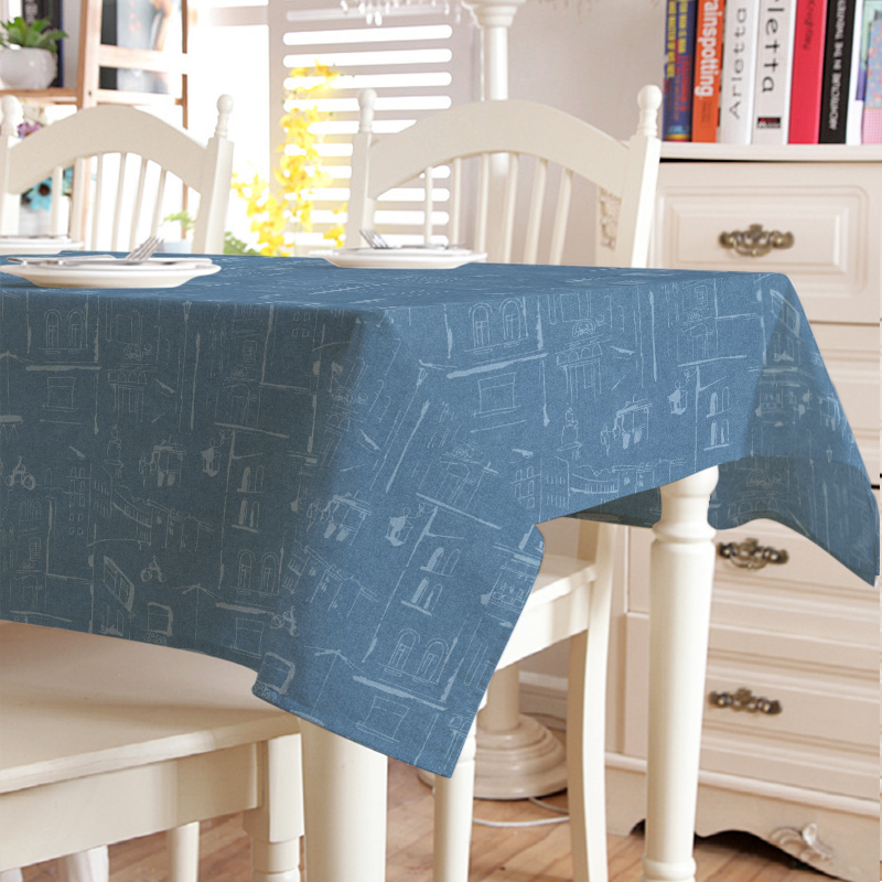 

Скатерть 8524 Time Textile 140x220 см Синий