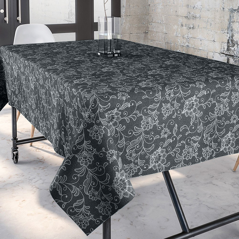

Скатерть 7685 Time Textile 140x220 см Серый