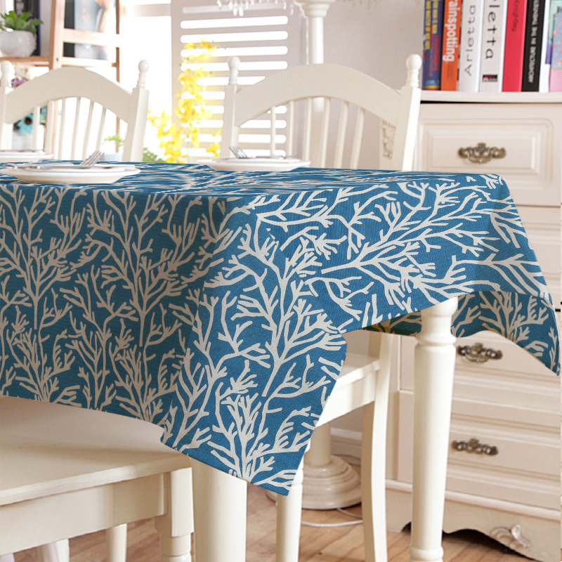 

Скатерть 8585 Time Textile 140x240 см Голубой