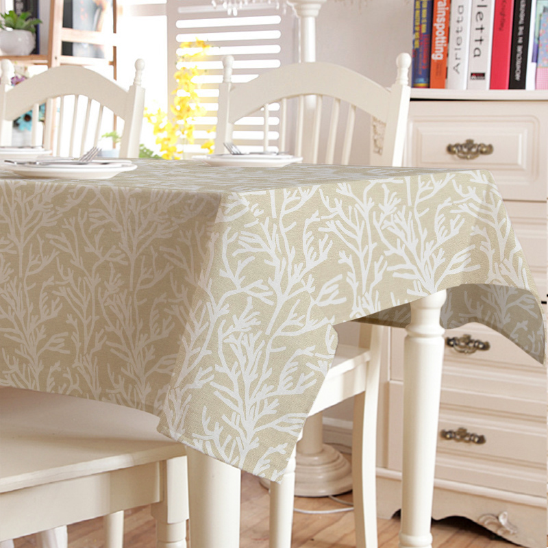 

Скатерть 8586 Time Textile 140x160 см Бежевый