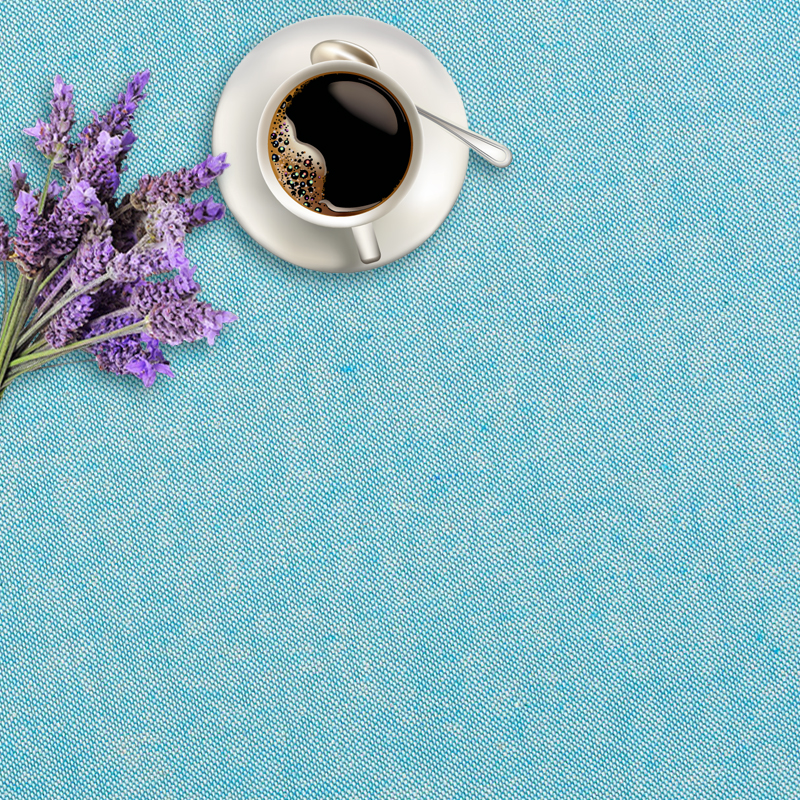 

Скатерть 6537 Time Textile 135x275 см Голубой