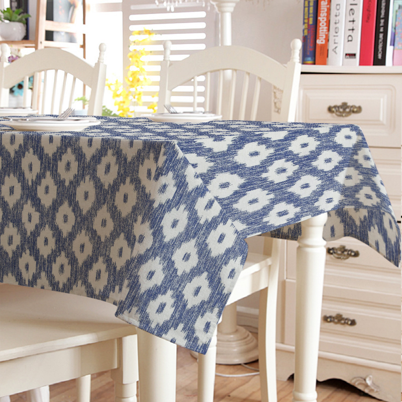 

Скатерть 8479 Time Textile 160x240 см Синий