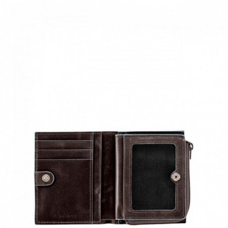 

Кредитница Piquadro на молнии BL SQUARE/N.Blue PP1351B2_BLU2 синий