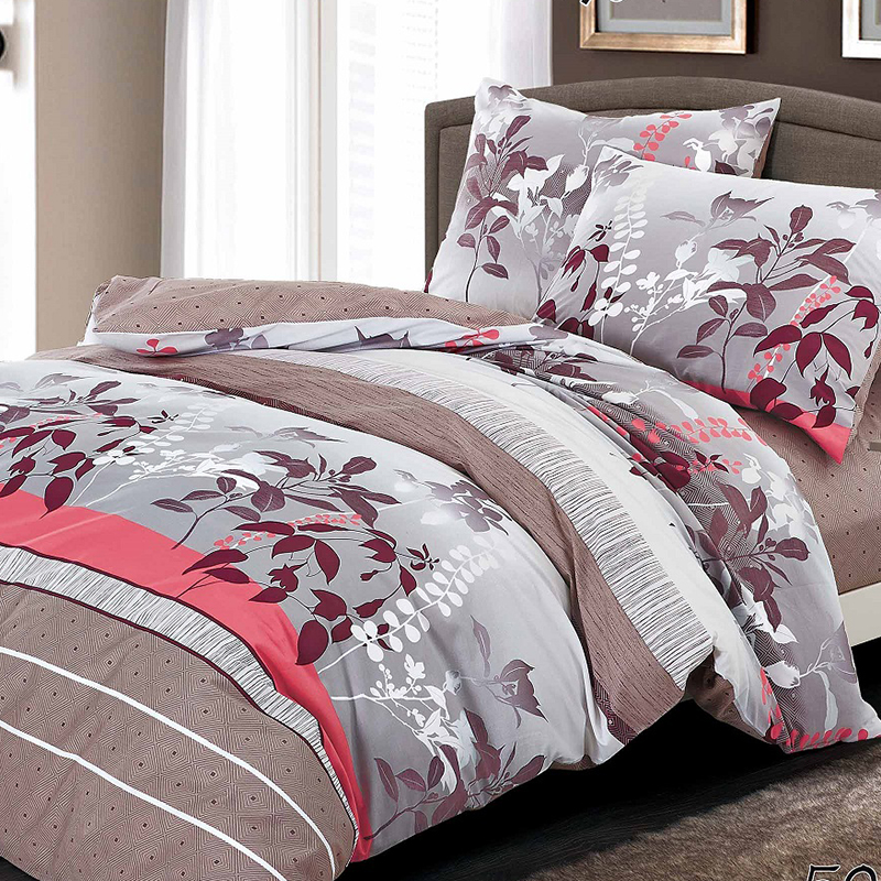 

Набор постельного белья Elway 160x220 см Бежевый, Серый