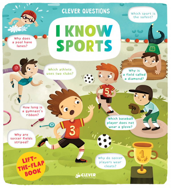 

I Know Sports. Clever Questions Клевер 16 стр. (kni0000528)