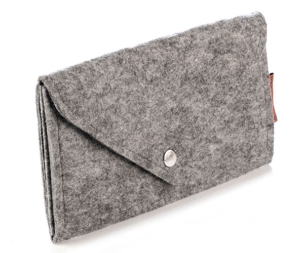

Кошелек FeltFabricDesign из войлока серый М3