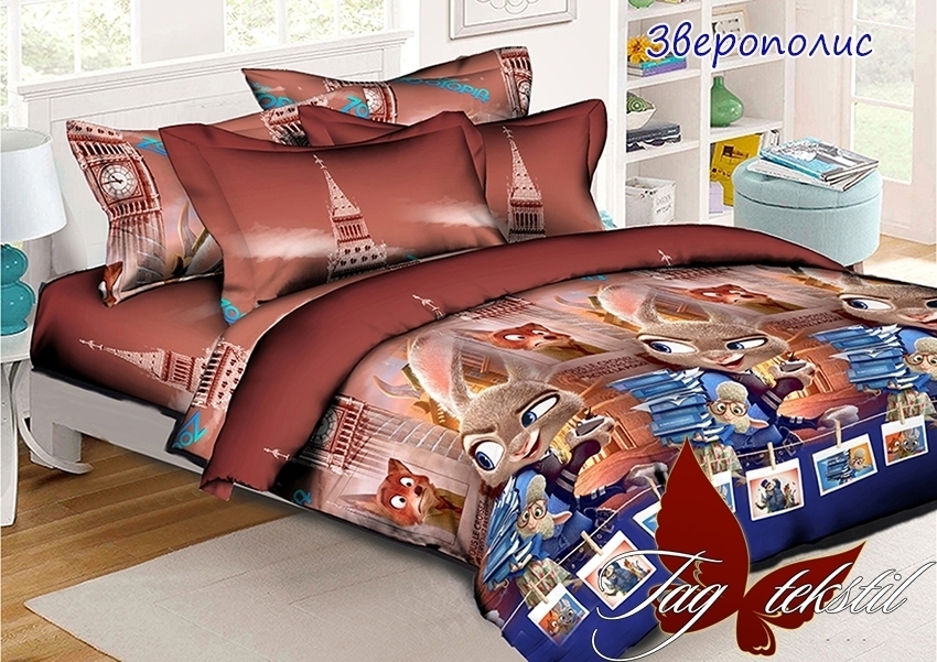 

Комплект постельного белья ТМ TAG 150х215 см