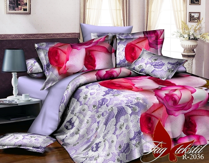 

Комплект постельного белья R2036 TAG 180x215 см