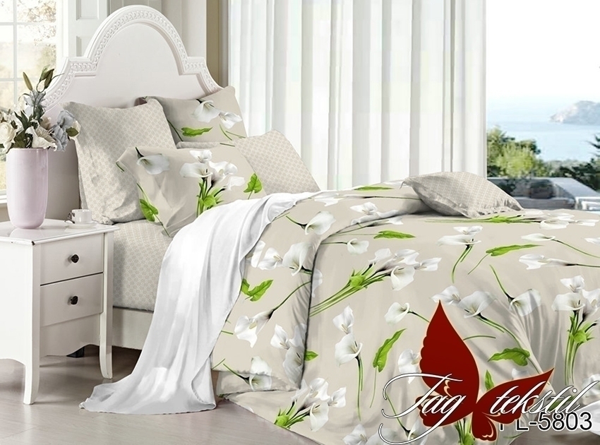 

Комплект постельного белья с компаньоном PL5803 TAG 200x215 см