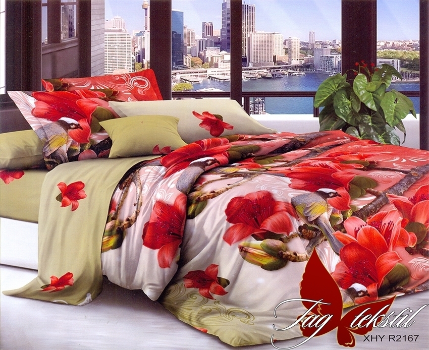 

Комплект постельного белья XHY2167 ТМ TAG 150х215 см (2шт)
