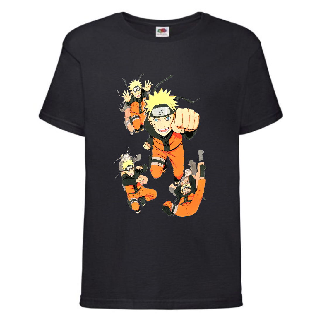

Футболка детская Наруто 005 (Naruto) черная (NAR blc 005) 116 см