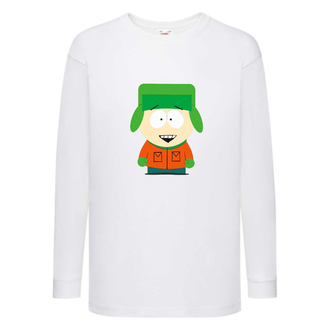 

Лонгслив реглан Южный Парк 011 (South park) белый (SPA wh 011) 152 см