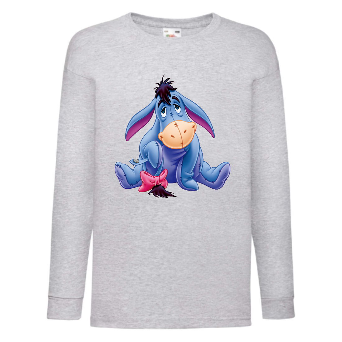 

Лонгслив реглан Винни Пух 005 (Winnie Pooh) серый (WP gr 005) 140 см