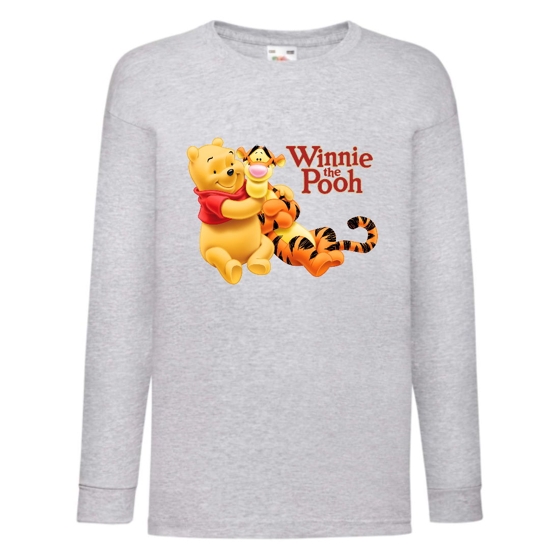 

Лонгслив реглан Винни Пух 003 (Winnie Pooh) серый (WP gr 003) 128 см