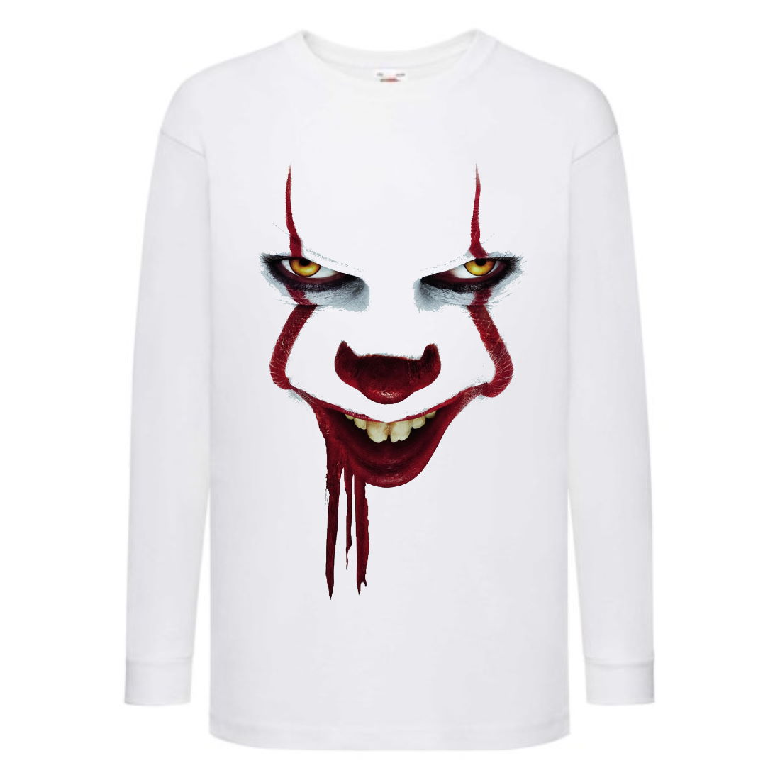 

Лонгслив реглан ОНО Пеннивайз 001 (Pennywise) белый (OPN wh 001) 128 см