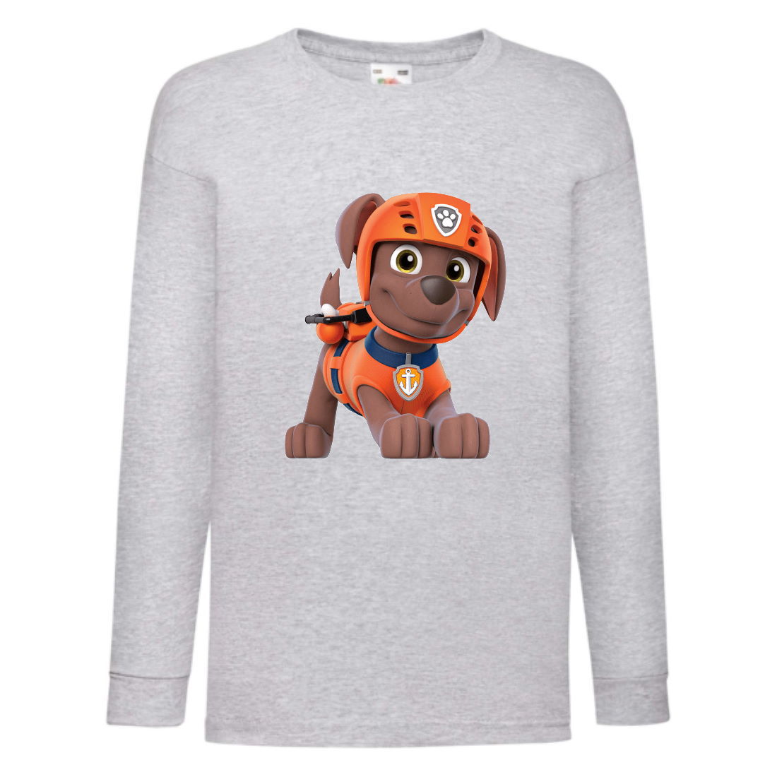 

Лонгслив реглан Щенячий патруль 8 (Paw Patrol) серый (PWP gr 08) 104 см